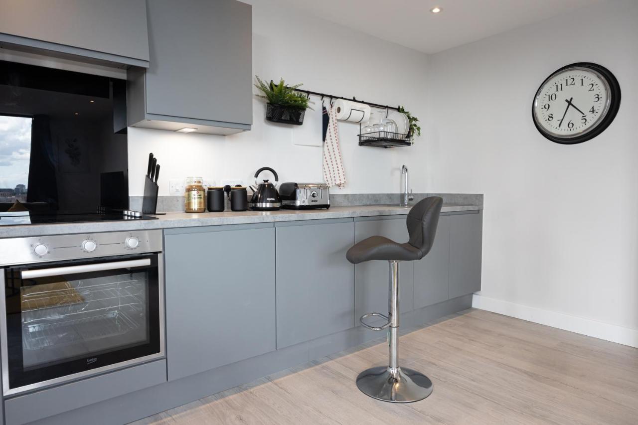 Contemporary 3 Bedrooms Apartment Manchester City מראה חיצוני תמונה