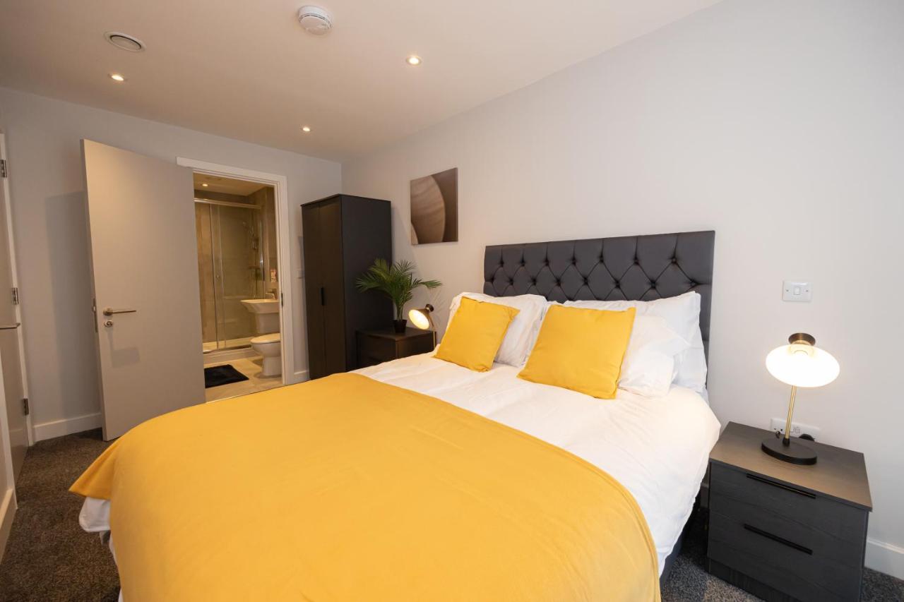 Contemporary 3 Bedrooms Apartment Manchester City מראה חיצוני תמונה
