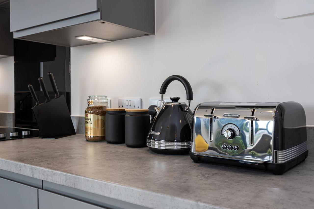 Contemporary 3 Bedrooms Apartment Manchester City מראה חיצוני תמונה