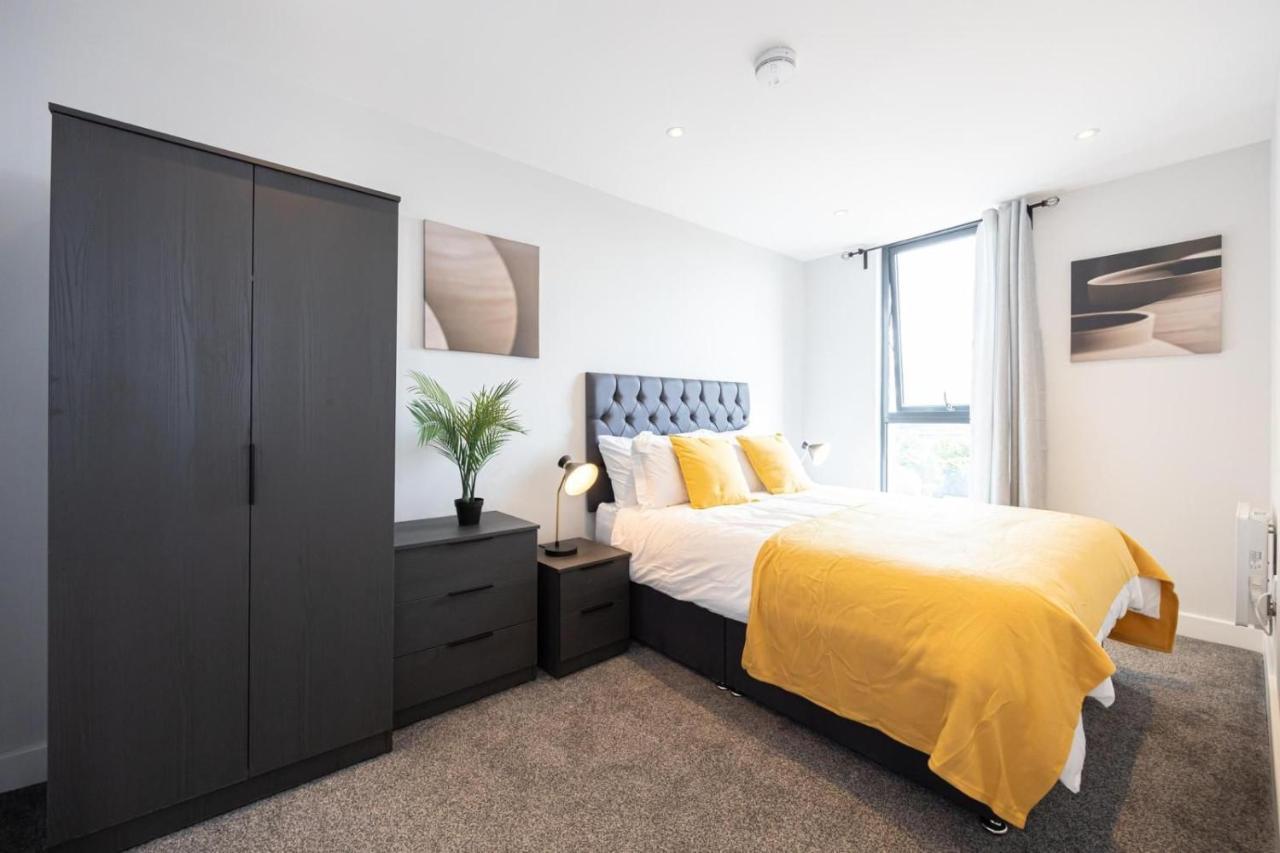 Contemporary 3 Bedrooms Apartment Manchester City מראה חיצוני תמונה